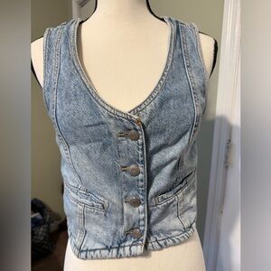 Aeropostale Women's Denim Vest
